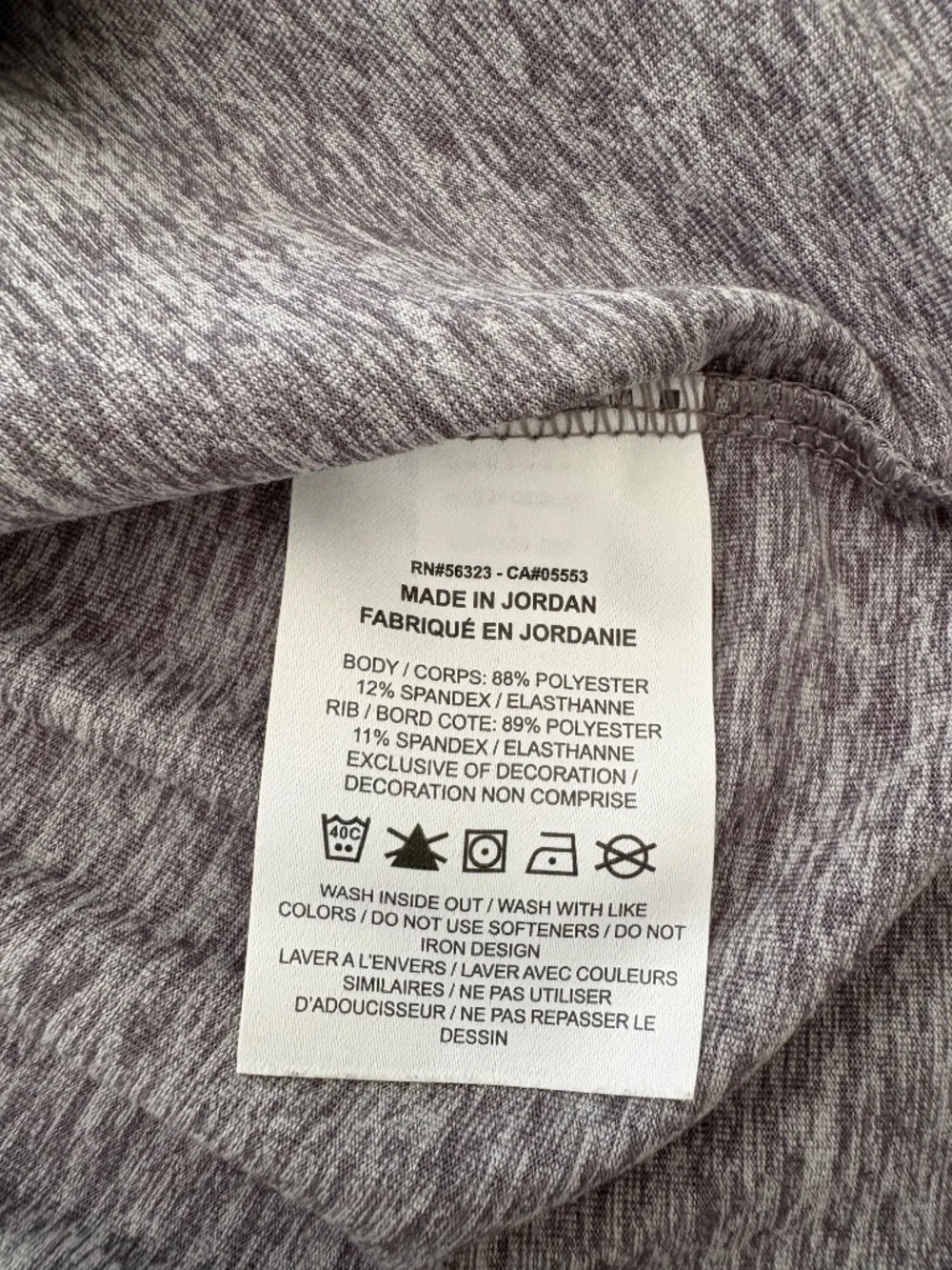 Nike Women's Dri-FIT Quarter-Zip Running Pullover Heather Gray Thumbholes Size L